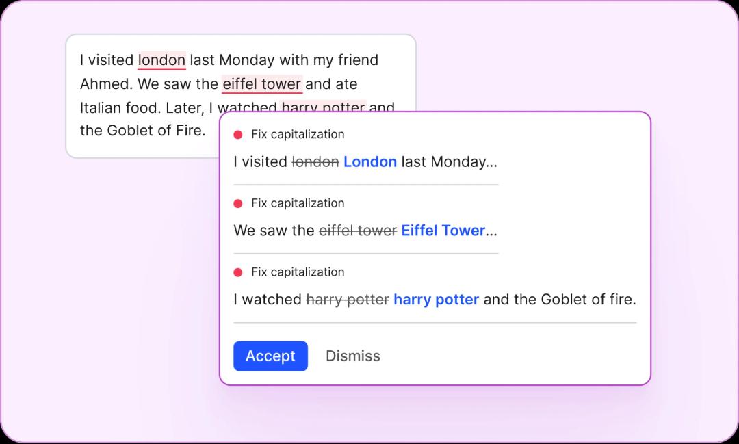 Capitalization Fixes