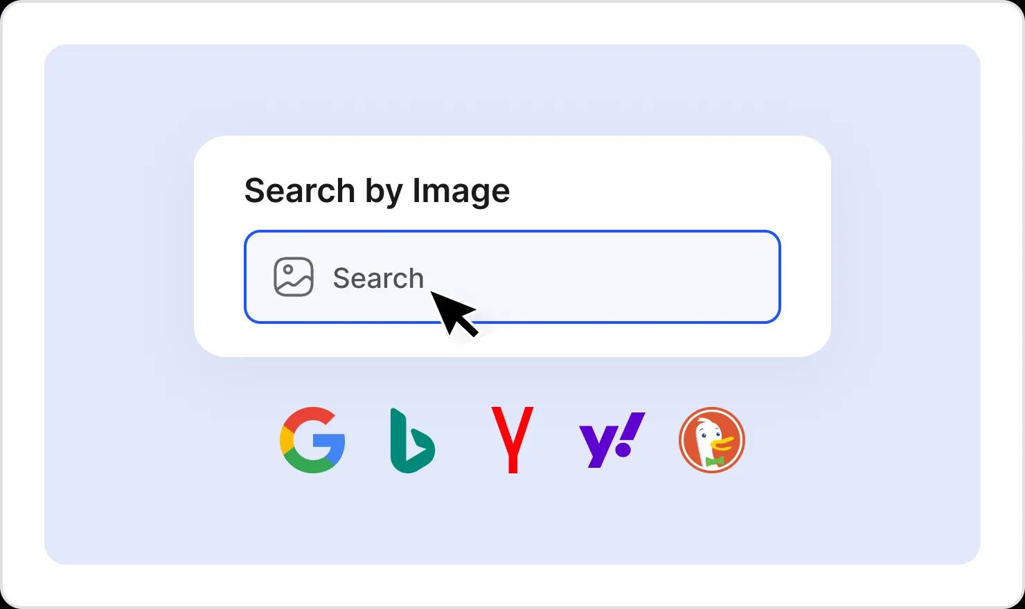 Motores de búsqueda en los que nuestra herramienta permite buscar: Google, Bing, Yandex, Yahoo, DuckDuckGo