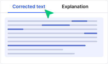 Get Corrected Text