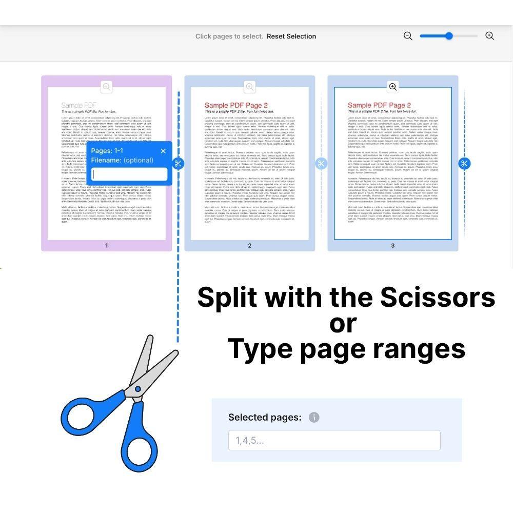 split pdf pages