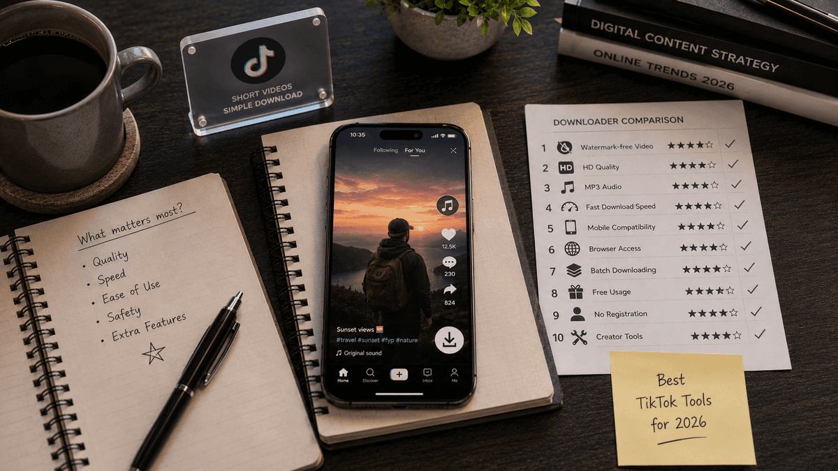 10 Best TikTok Downloaders You Should Try in 2026