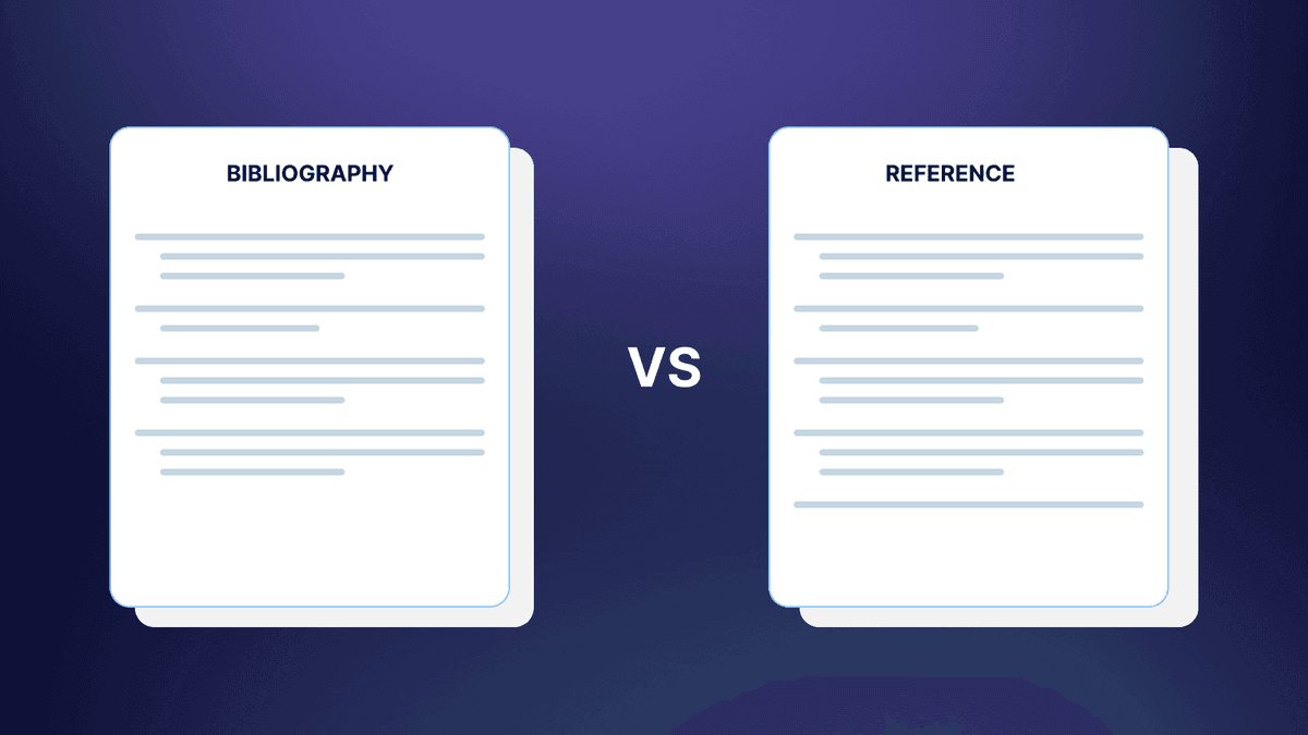 Bibliography vs References: Are You Using The Right One?