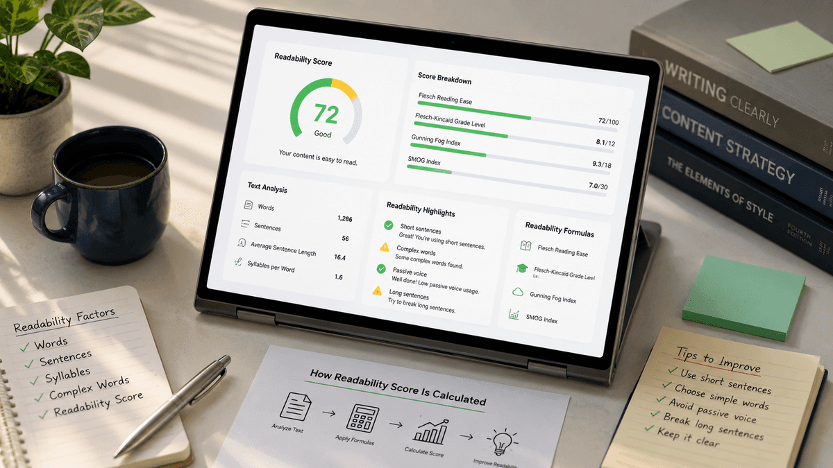 How Content Readability Checker Works to Calculate Your Score