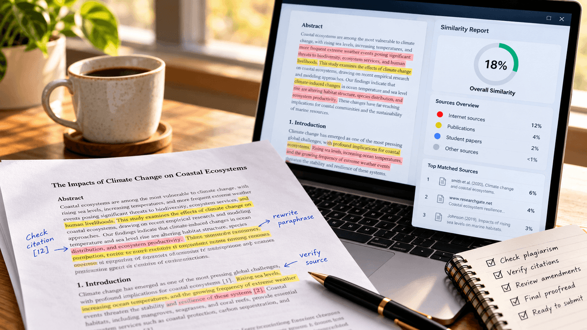 How to Check a Research Paper for Plagiarism Before You Submit It