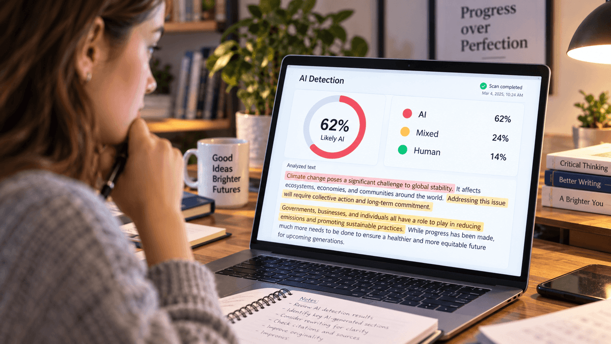 How to Interpret an AI Detection Score Before You Trust the Number