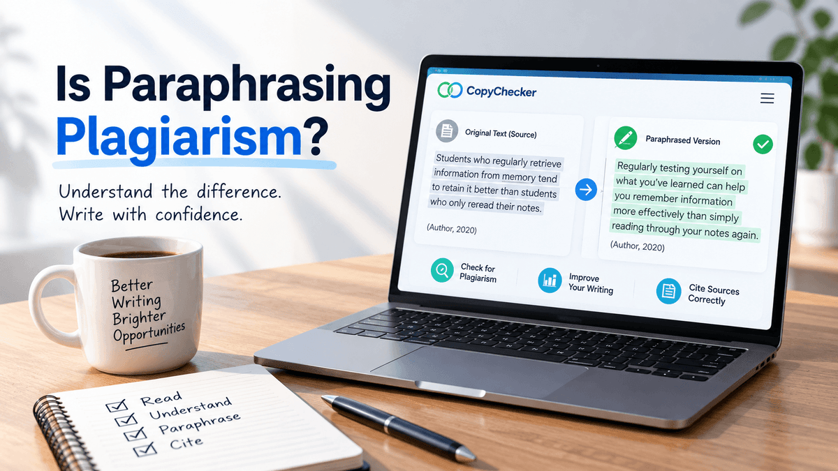 Is Paraphrasing Plagiarism? What Students Get Wrong