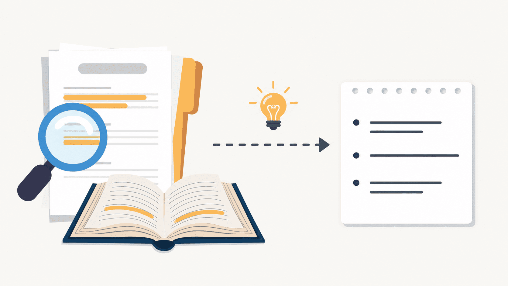 noting down key ideas for paraphrasing by copychecker
