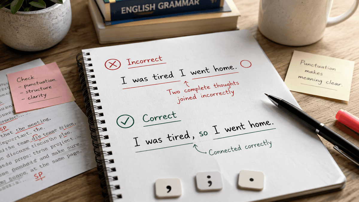 Run-On Sentence Examples to Spot and Fix Them Perfectly