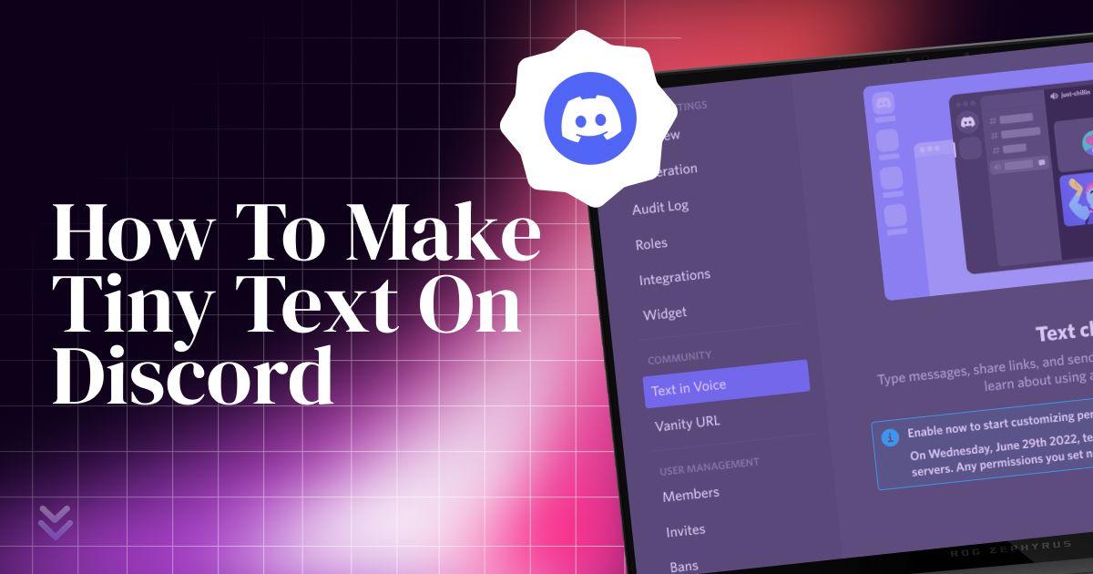 How to Make Tiny Text on Discord in 30 Seconds (2 Proven Methods)