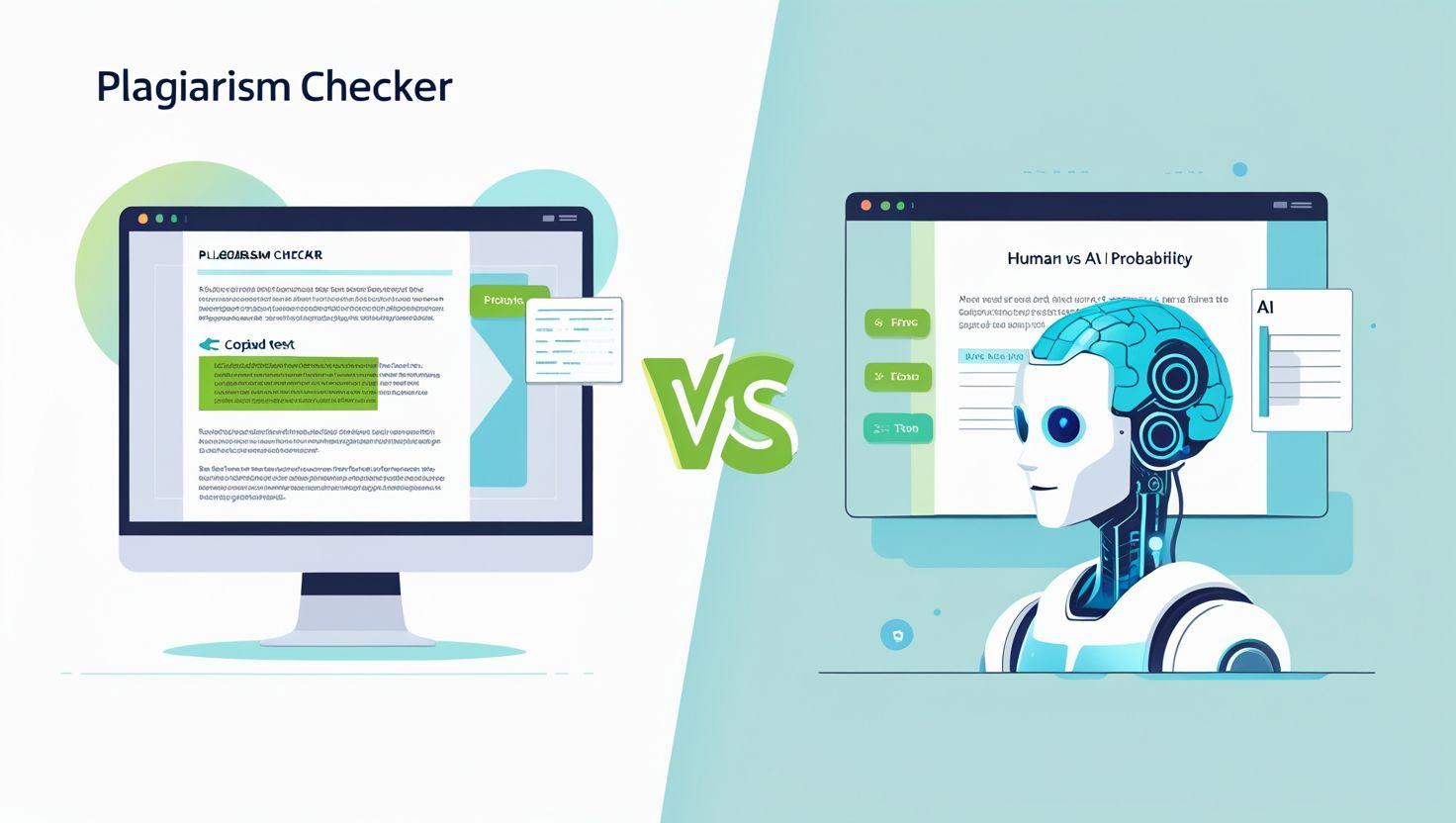 Plagiarism Checker Vs AI Detector - Know the Difference to Win in 2026