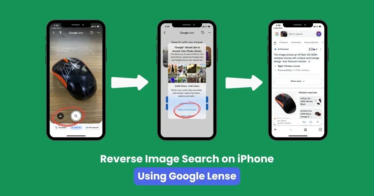 reverse image search on iphone using google lense.webp